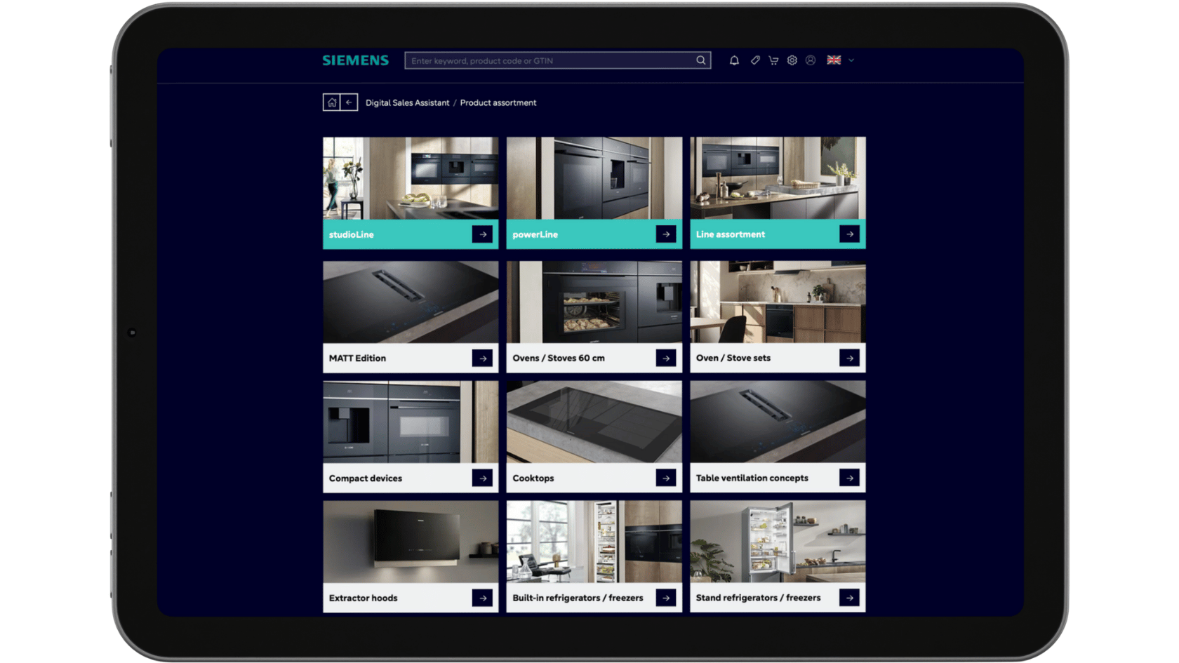 DSA-Hersteller-Produkt-Katalog