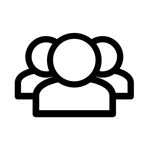 Handelsplatz-Personen-Gruppe