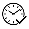 Icon real-time white background